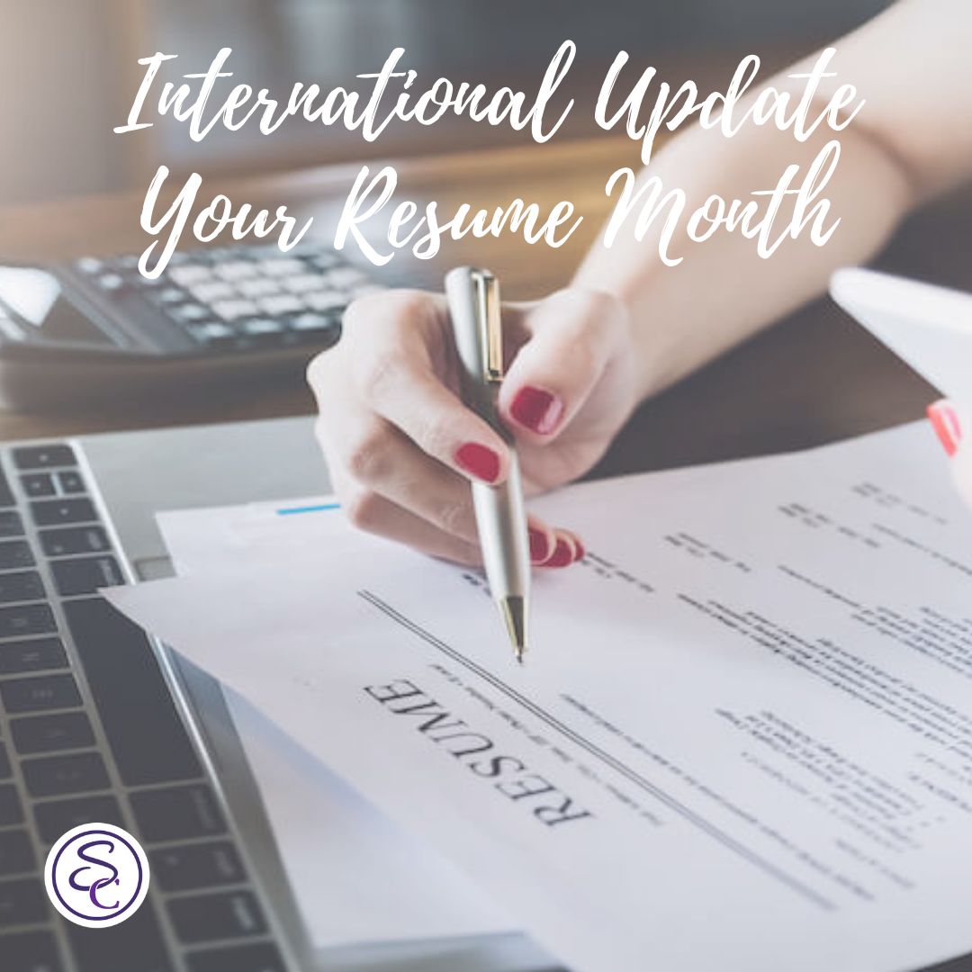 International Update Your Resume Month