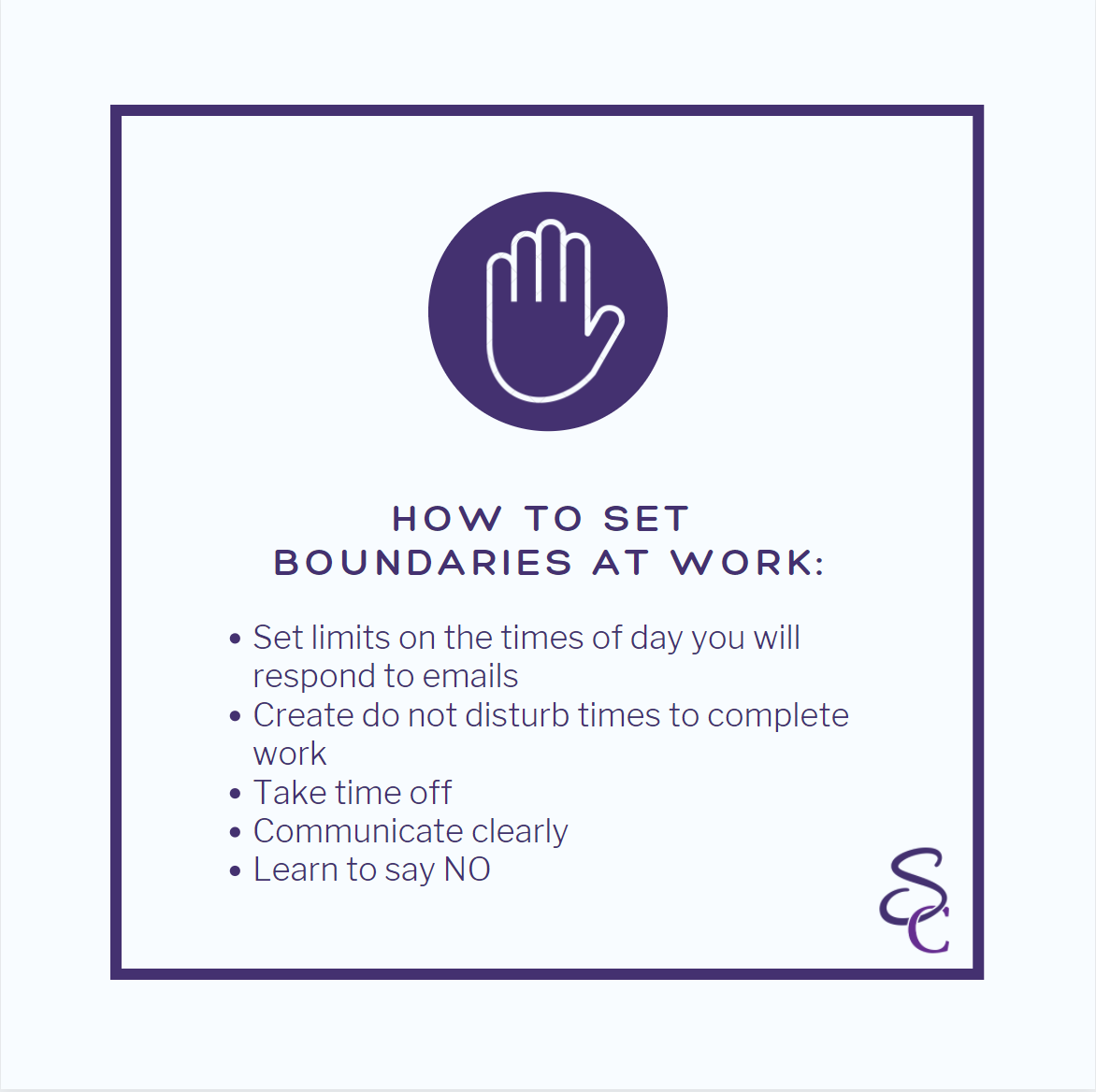 How to Set Boundaries at Work