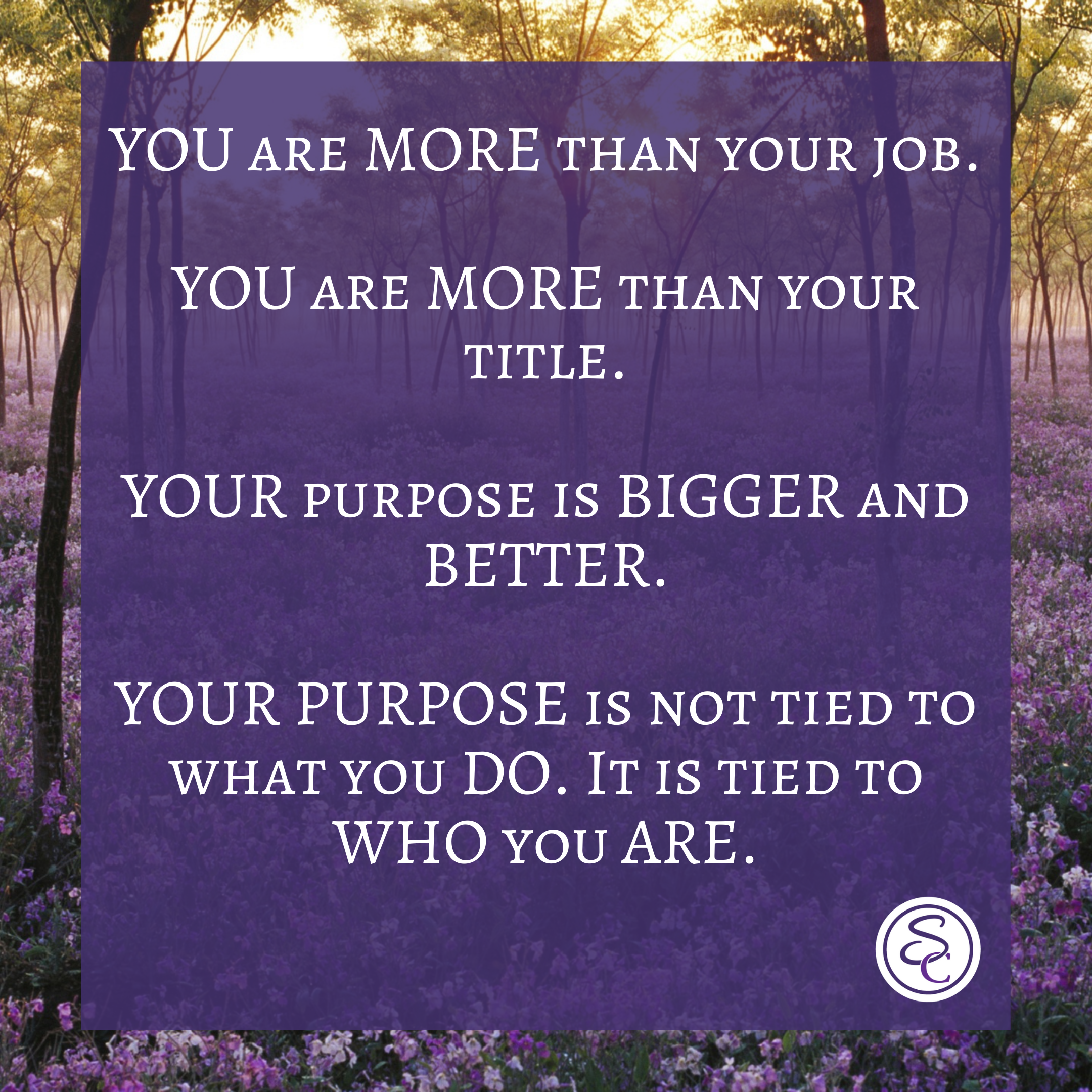 You are More Than Your Job