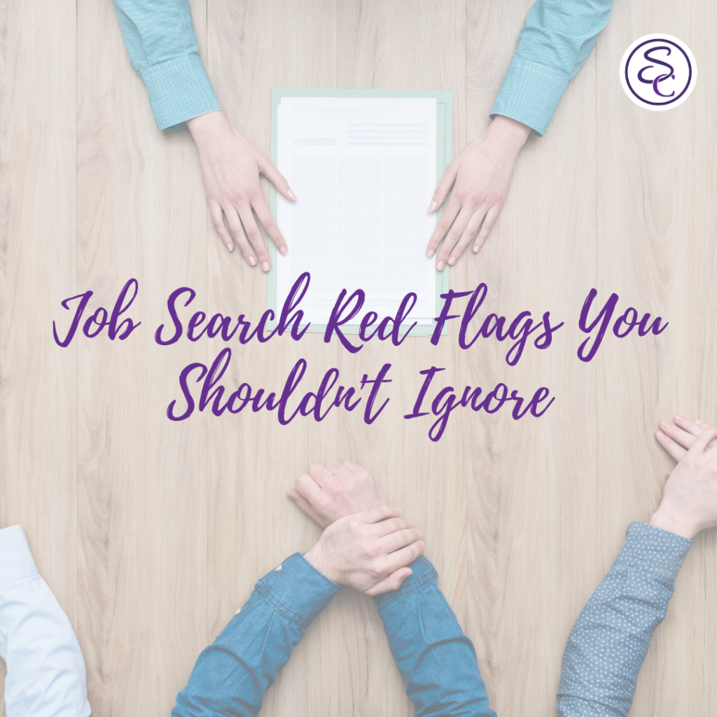 Job Search Red Flags You Shouldn't Ignore